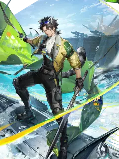 Alesh, Cryo Vanguard operator | Arknights: Endfield